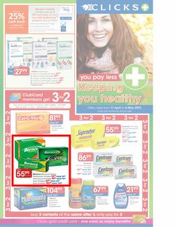 Clicks : Health (17 Apr - 6 May), page 1
