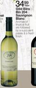 Odd Bins Bin 204 Sauvignon Blanc-750ml