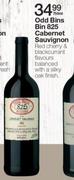 Odd Bins Cabernet Sauvignon-750ml