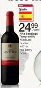 Vina Santiago Tempranillo-750ml