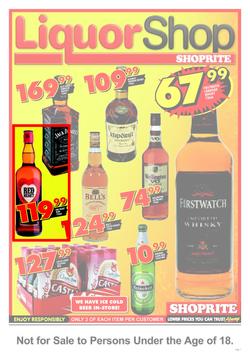 Shoprite KZN : Liquor (23 Apr - 6 May), page 1