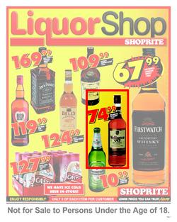 Shoprite Gauteng : Liquor (23 Apr - 6 May), page 1