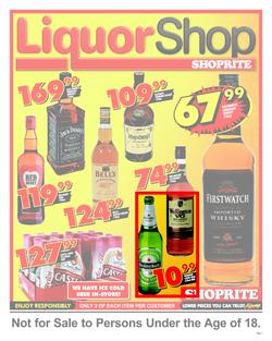 Shoprite Gauteng : Liquor (23 Apr - 6 May), page 1