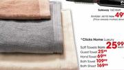 Clicks Home Luxury Guest Towel