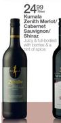 Kumala Zenith Merlot/Cabernet Sauvignon/Shiraz-750ml