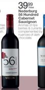 Nederburg 56 Hundred Cabernet Sauvignon-750ml