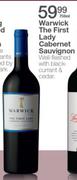 Warwick The First Lady Cabernet Sauvignon-750Ml