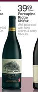 Porcupine Ridge Shiraz-750Ml