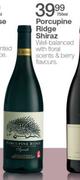 Porcupine Ridge Shiraz-750ml