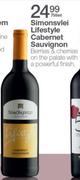 Simonsvlei Lifestyle Cabernet Sauvignon-750ml