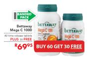 Bettaway Mega C 1000-60 Tablets