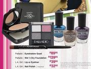 Palladio, Eyeshadow Quad