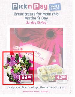 PicknPay : Mother's Day (24 Apr - 13 May), page 1