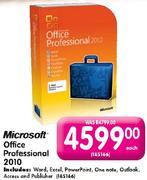 Microsoft' Office Professional 2010-Each
