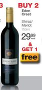 Eden Crest Shiraz Or Merlot-750ml
