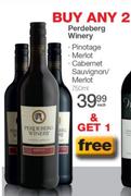 Perdeberg Winery Pinotage/Merlot/Cabernet Sauvignon Or Merlot-750ml Each