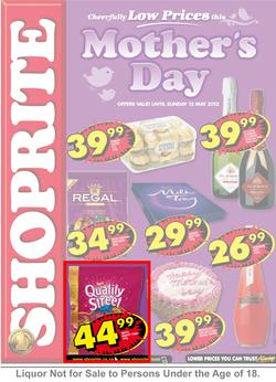 Shoprite KZN : Mothers Day (7 May - 13 May), page 1