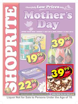 Shoprite Gauteng : Mother's Day (7 May - 13 May), page 1