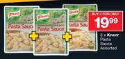 Knorr Pasta Sauce Assorted- 3's