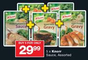 Knorr Sauce Assorted- 5's