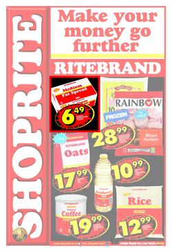 Shoprite Western Cape : Ritebrand (9 May - 20 May), page 1