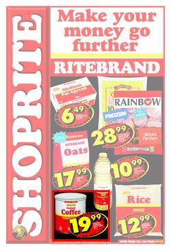 Shoprite Western Cape : Ritebrand (9 May - 20 May), page 1