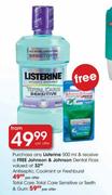 Listerine Total Care Total Care Sensitive Or Teeth & Gum-500ml