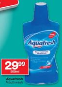 Aquafresh Mouthwash - 500ml