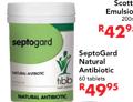 Septoguard Natural Antibiotic Tablets-60