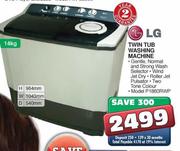 LG TWin Tub Washing Machine-14kg
