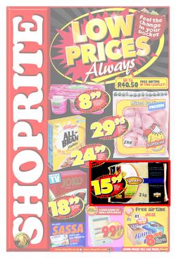 Shoprite Western Cape : Low Prices This Always (23 May - 3 Jun), page 1