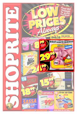 Shoprite Western Cape : Low Prices This Always (23 May - 3 Jun), page 1