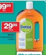 Dettol Ontsmettingsmiddel- 750ml