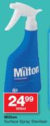 Milton Surface Spray Steriliser- 500ml