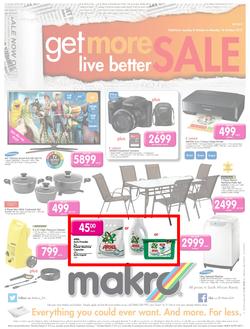 Makro : Get more live better Sale (8 Oct - 14 Oct 2013), page 1