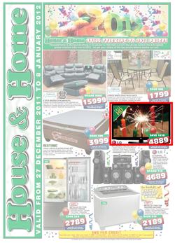 House & Home, page 1