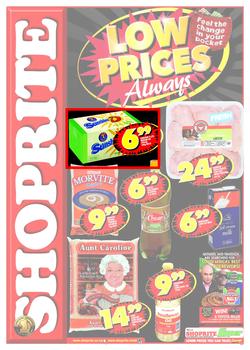 Shoprite KZN : Low Prices Always (4 Jun - 10 Jun), page 1