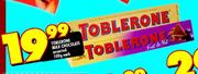 Toblerone Milk Chocolate-100g Each