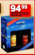 Three Ships Fathers Day Gift Pack 750ml + Free 5 Year Ols Three Ships 200ml