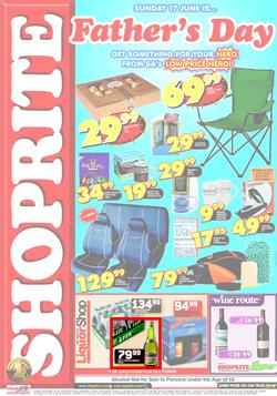 Shoprite KZN : Father's Day (11 Jun - 17 Jun), page 1