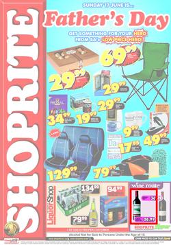 Shoprite KZN : Father's Day (11 Jun - 17 Jun), page 1