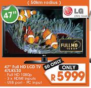 LG FHD LCD TV(47LK530)-47"