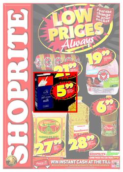 Shoprite KZN : Low Prices Always (18 Jun - 25 Jun), page 1