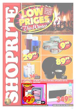 Shoprite KZN : Low Prices This Winter (25 Jun - 8 Jul), page 1