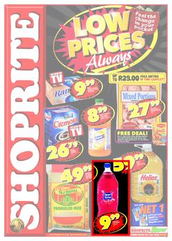 Shoprite KZN : Low Prices Always (25 Jun - 8 Jul), page 1
