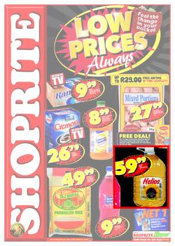 Shoprite KZN : Low Prices Always (25 Jun - 8 Jul), page 1