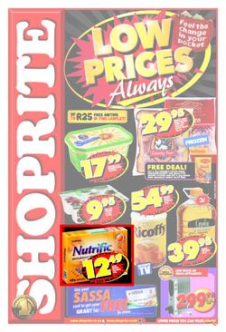 Shoprite Western Cape : Low Prices Always (25 Jun - 8 Jul), page 1