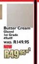 Butter Cream Glazed 1st Grade 49x49-Per Sqm