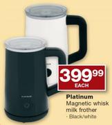 Platinum Magnetic Whisk Milk Frother Each