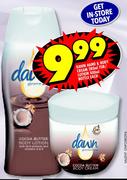 Dawn Hand & Body Cream-280ml Tub/Lotion-400ml Bottle Each